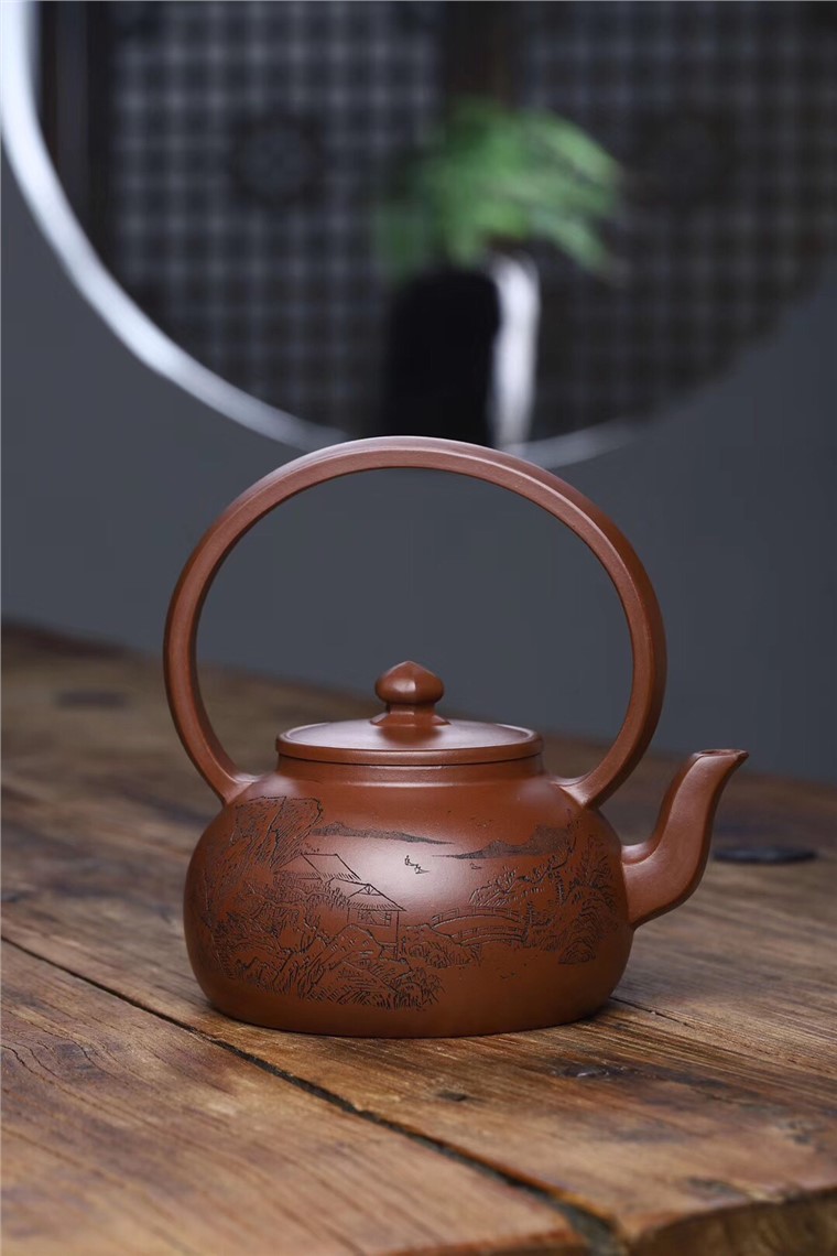 范文杰作品 大彬提梁图片