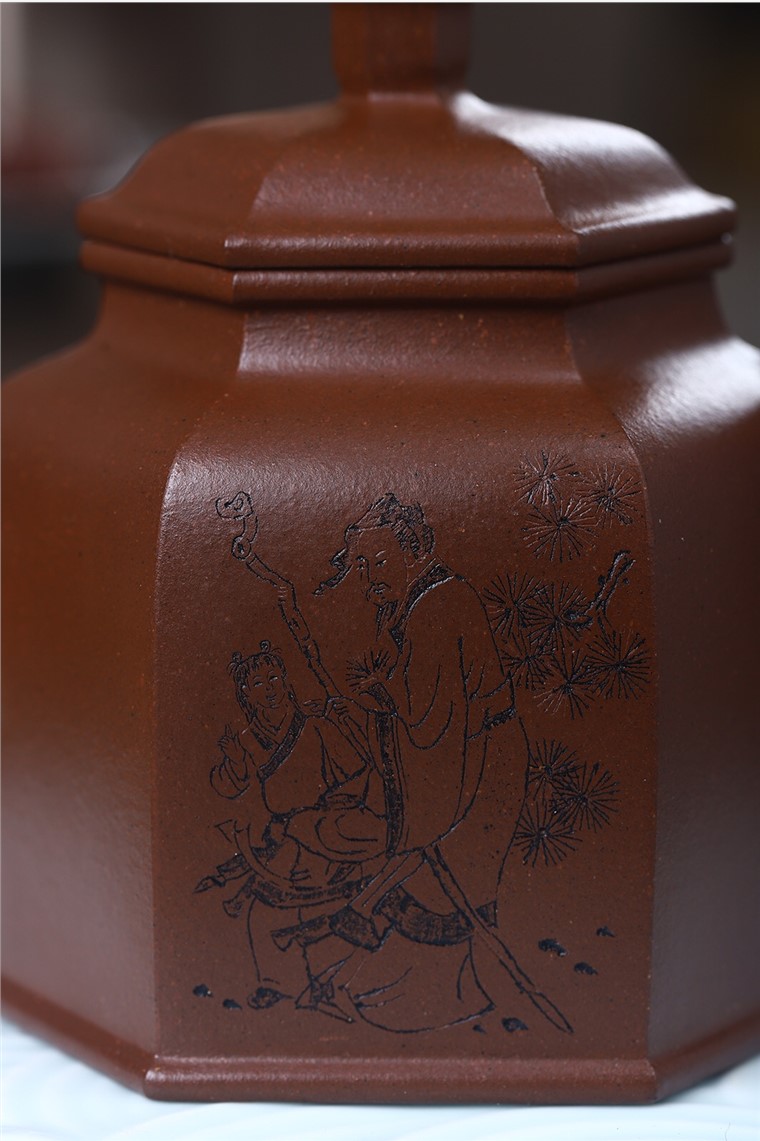 许俊作品 六方金钟图片