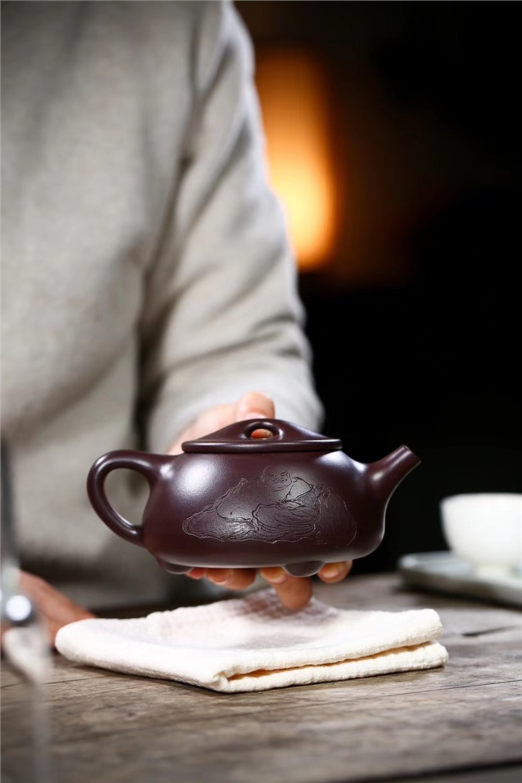 姚玲香作品 景舟石瓢图片
