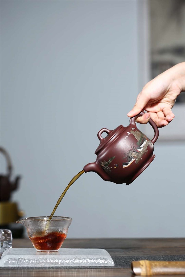 蒋惠娟作品 紫韵茗香