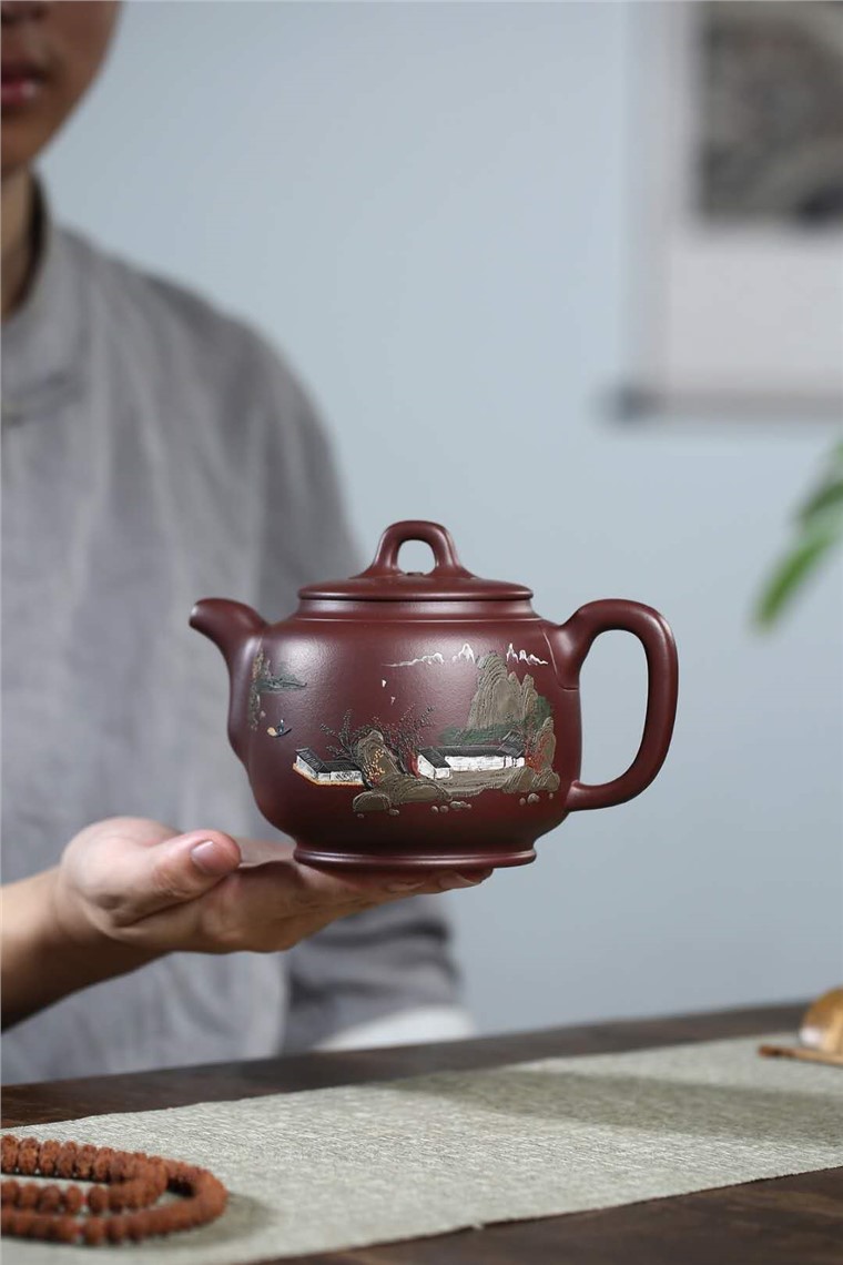 蒋惠娟作品 紫韵茗香图片
