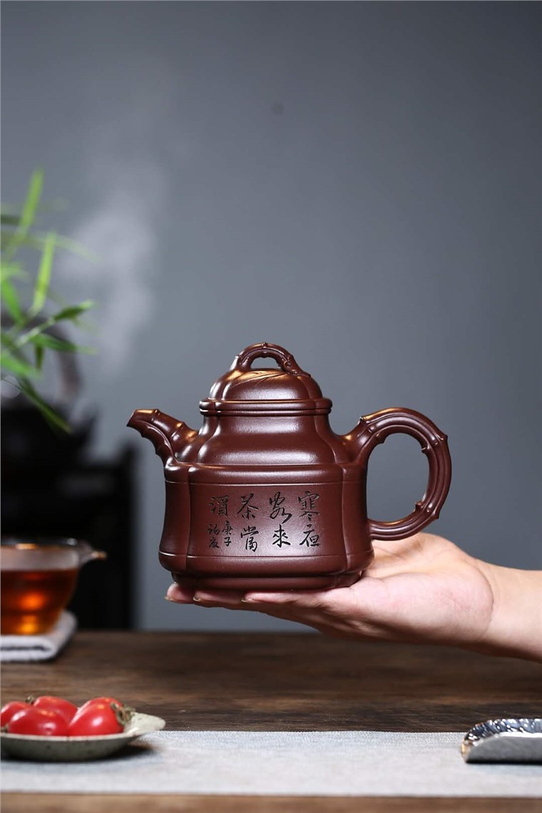 周洪明作品 四方竹鼎图片