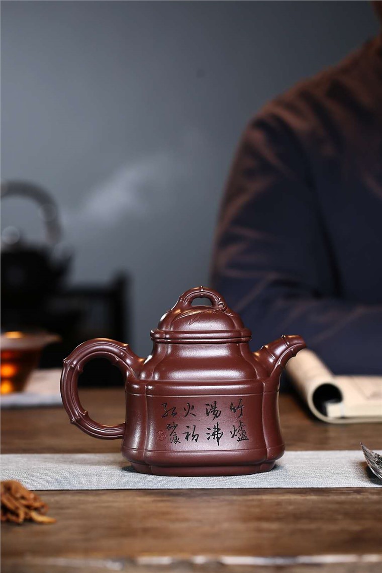 周洪明作品 四方竹鼎图片