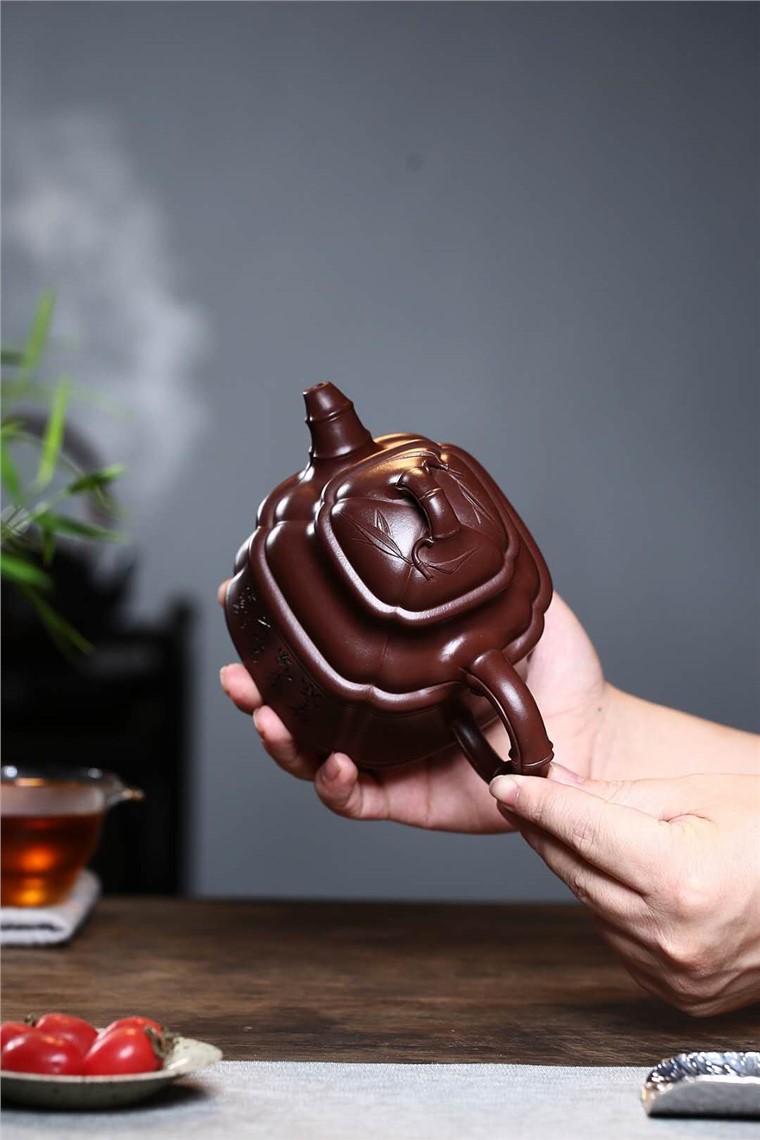 周洪明作品 四方竹鼎图片