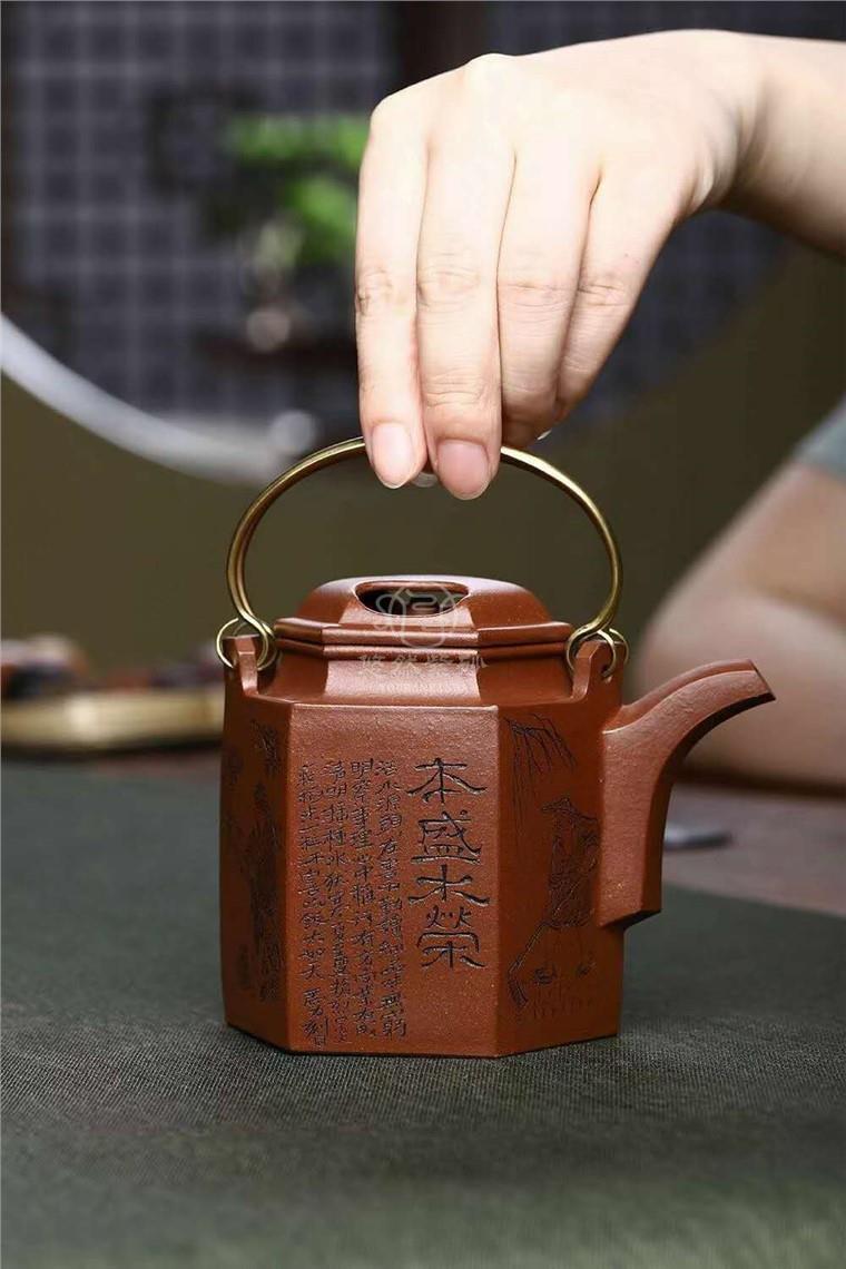 马力作品 渔樵耕读图片