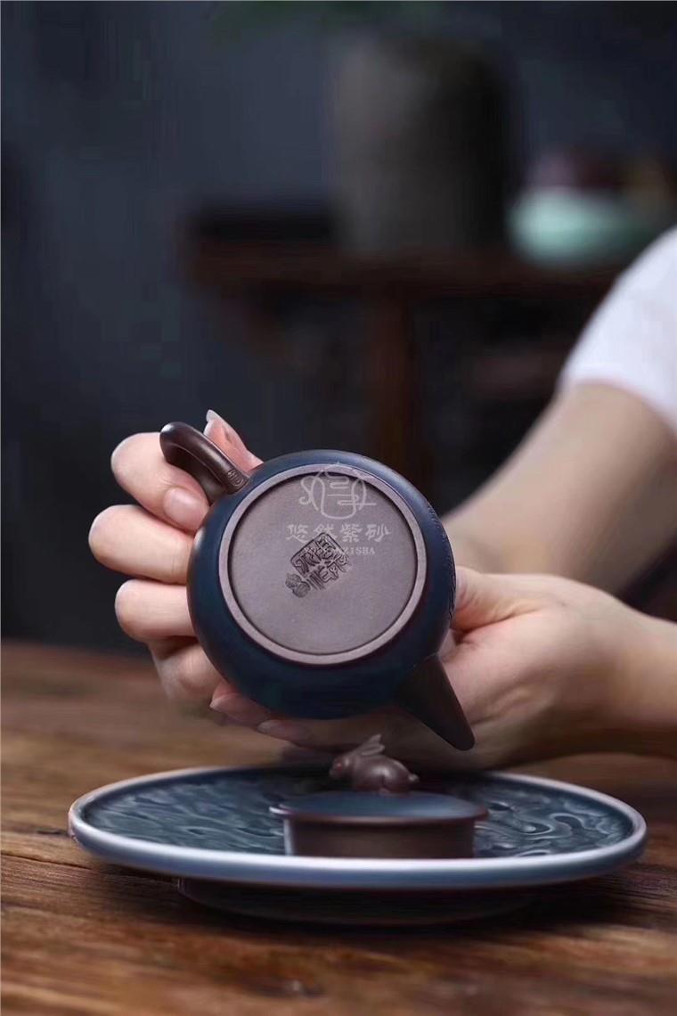 周庚大作品 玉兔图片