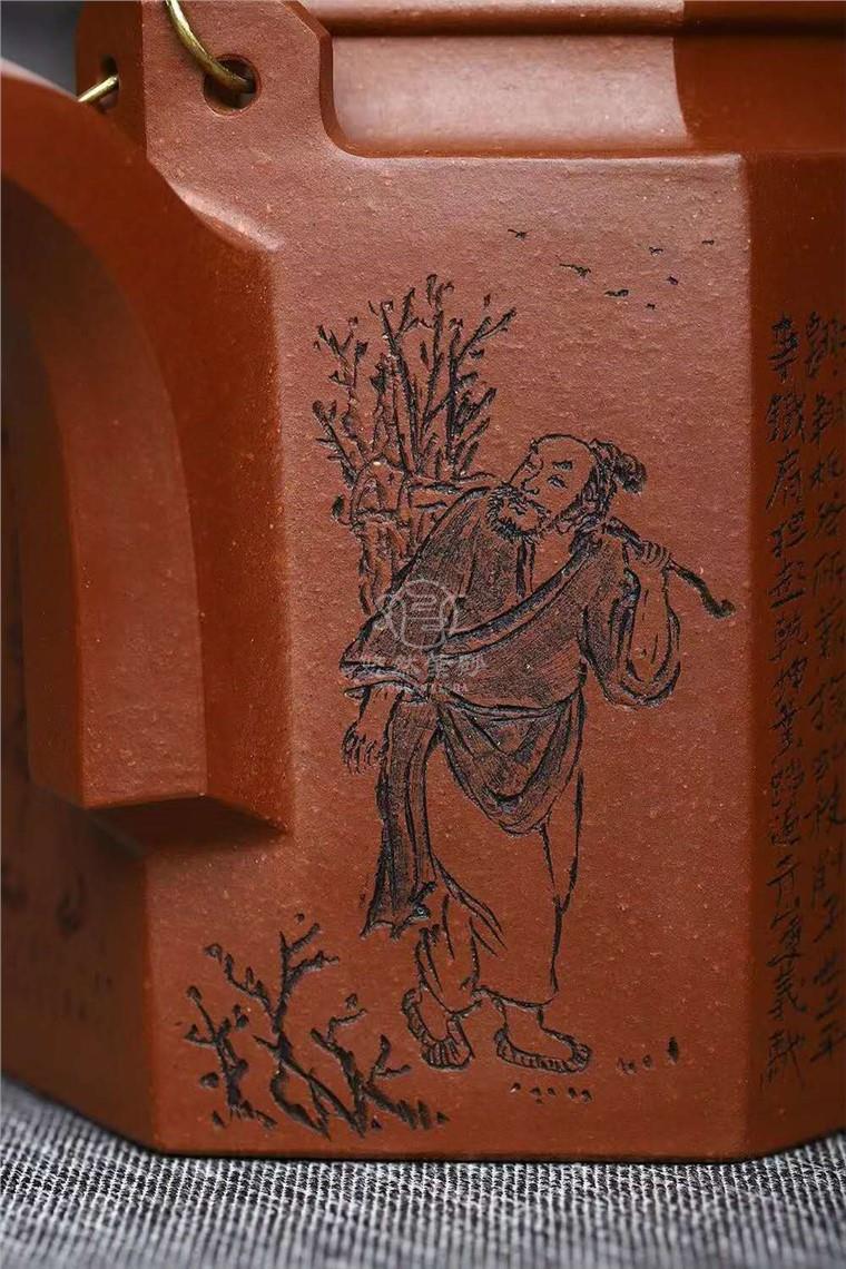 马力作品 渔樵耕读图片