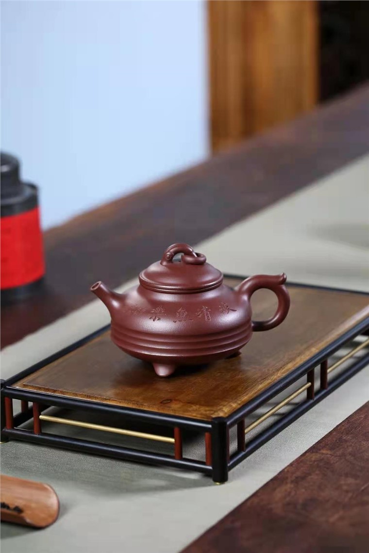 陈顺根作品 鱼乐壶图片