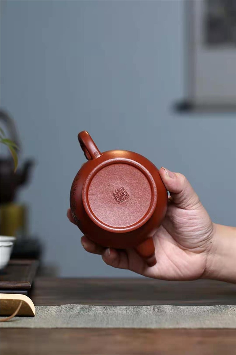 陈顺根作品 青莲神龙壶图片