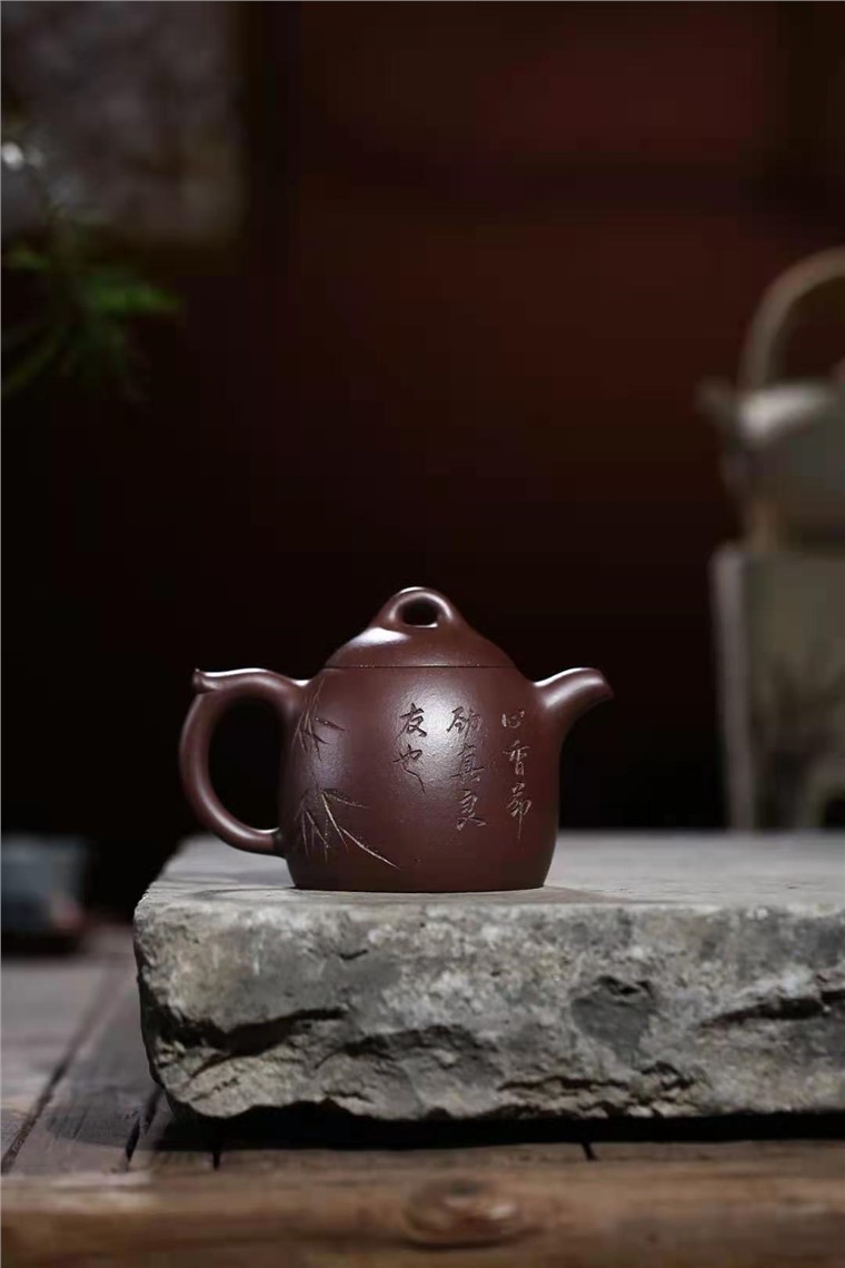 陈顺根作品 秦权壶图片