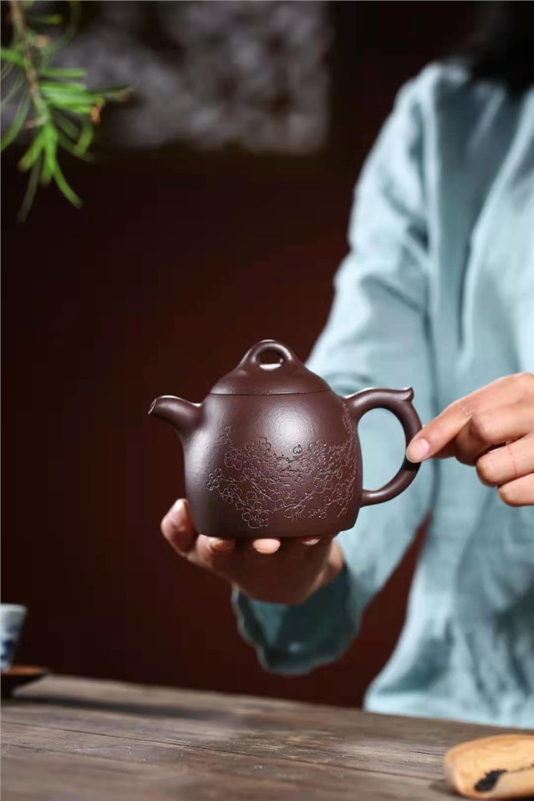 陈顺根作品 秦权壶图片