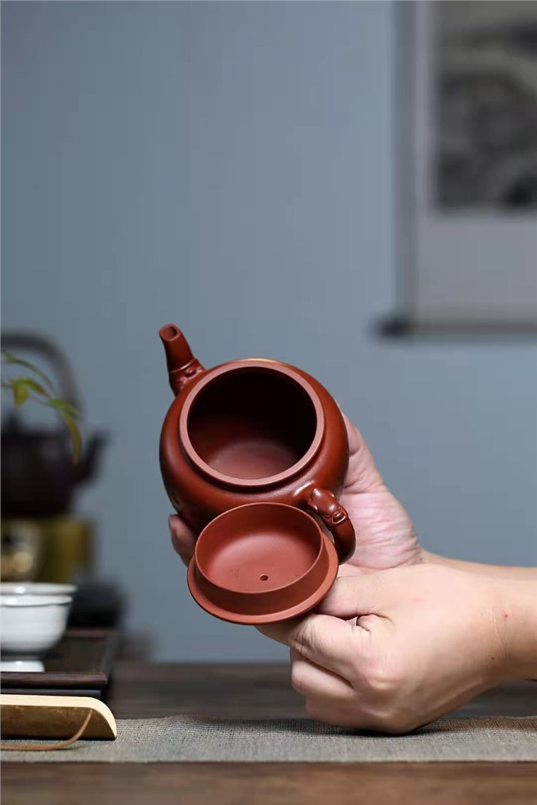 陈顺根作品 青莲神龙壶图片
