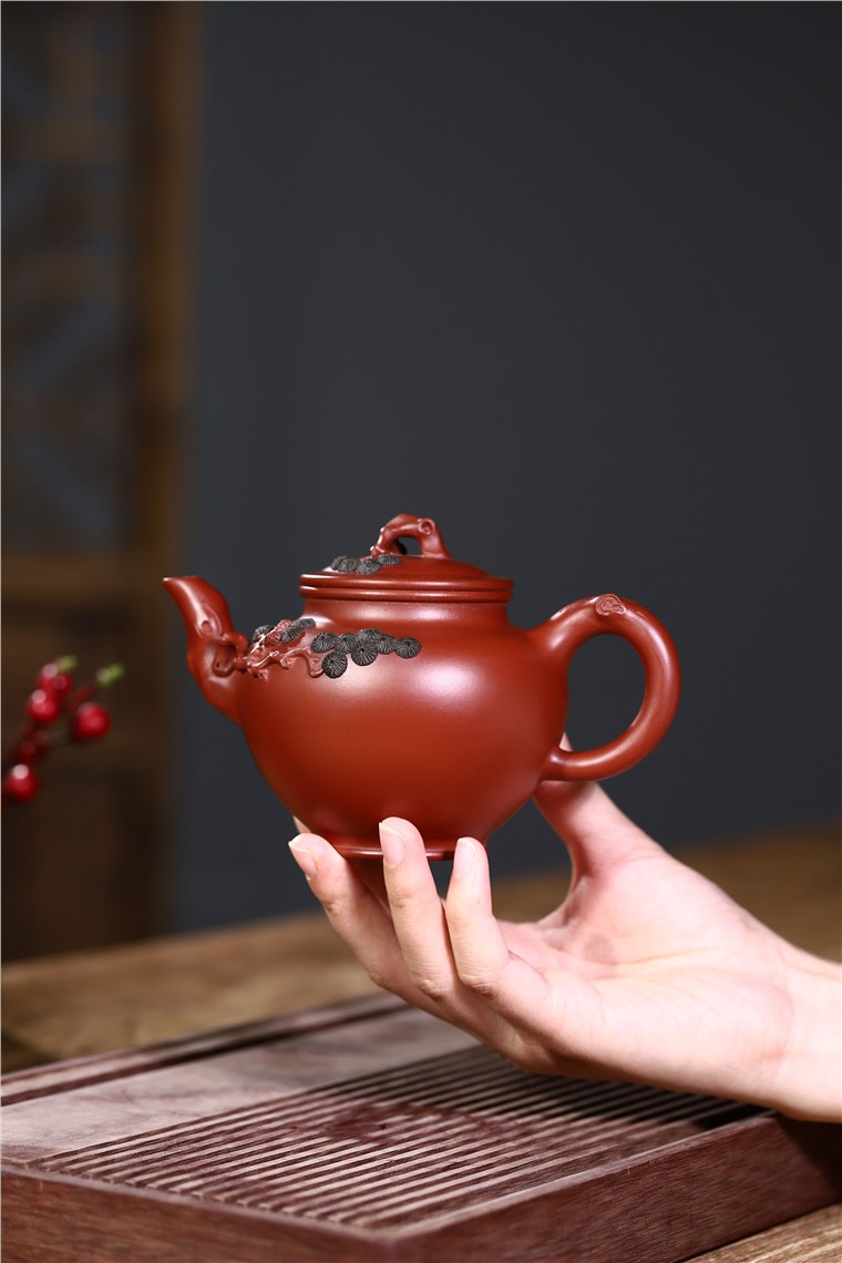 史宗娟作品 松枝报春图片