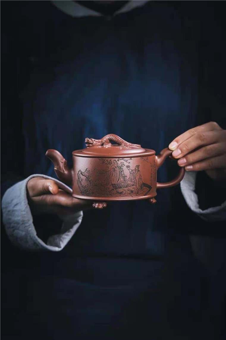 牟锦芬作品 螭龙图片