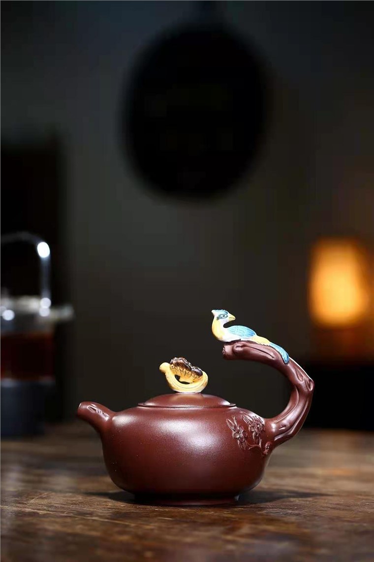朱正琴作品 喜上眉梢图片