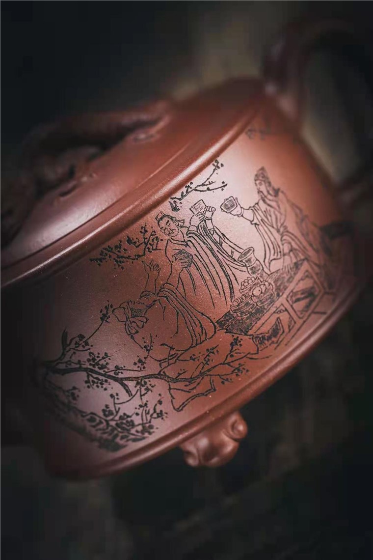 牟锦芬作品 螭龙图片