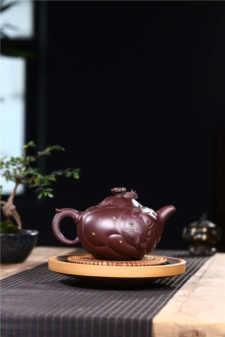 吴小楣作品 鱼化龙图片