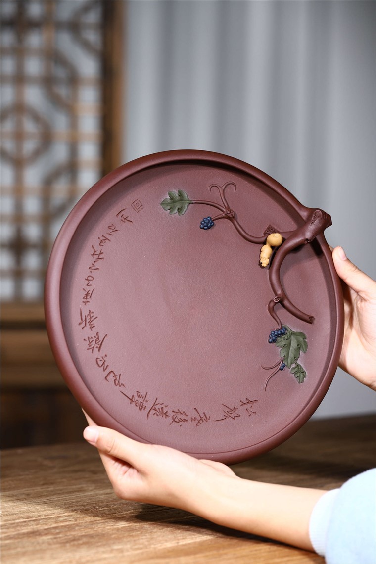 史宗娟作品 松鼠葡萄