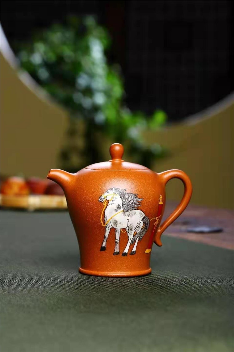 朱正琴作品 马到成功图片