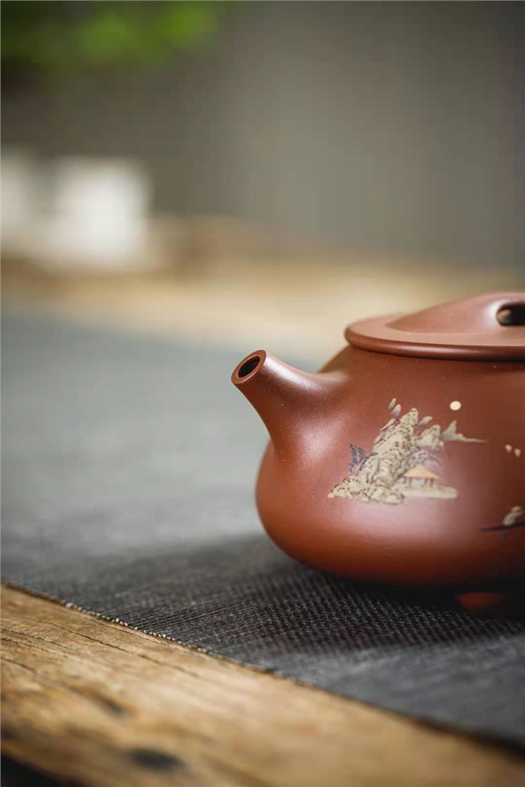 牟锦芬作品 山水尔舟图片
