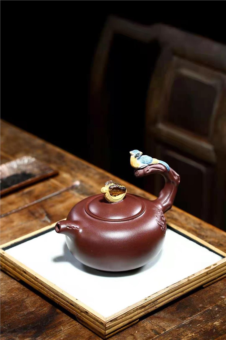 朱正琴作品 喜上眉梢图片