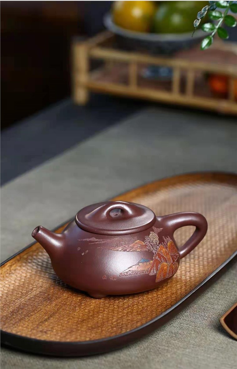 陈亚萍作品 山水景舟图片