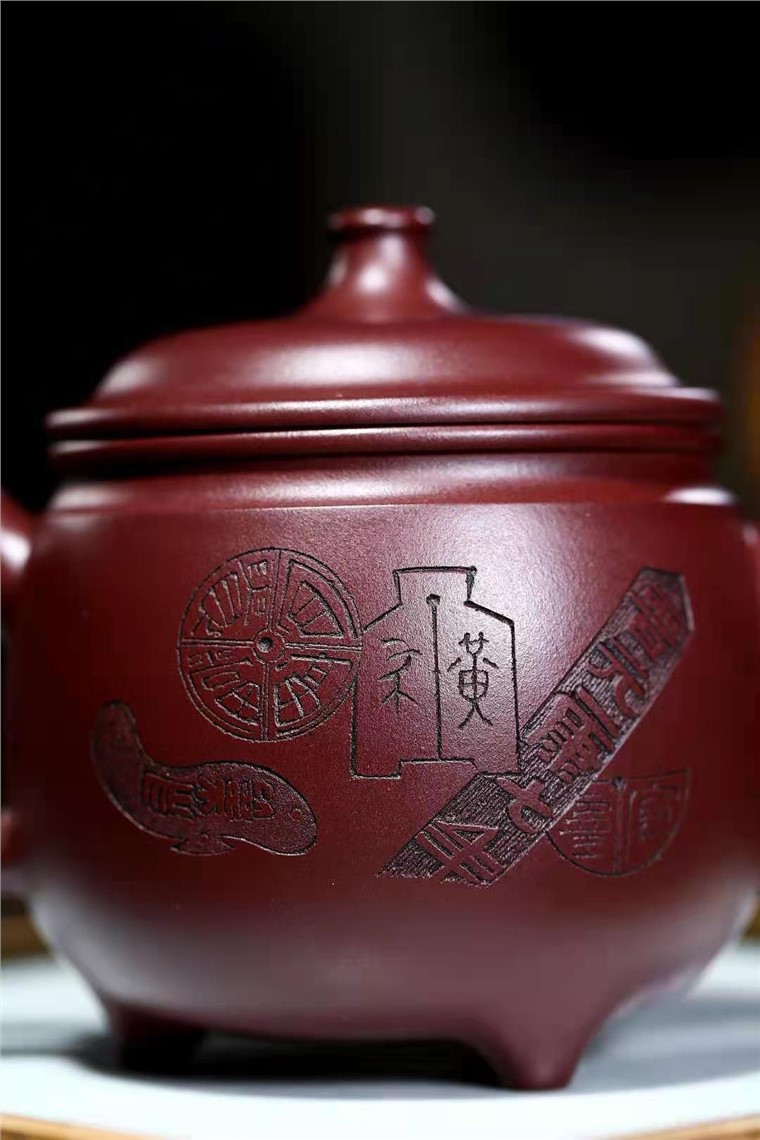 朱正琴作品 三足鼎图片