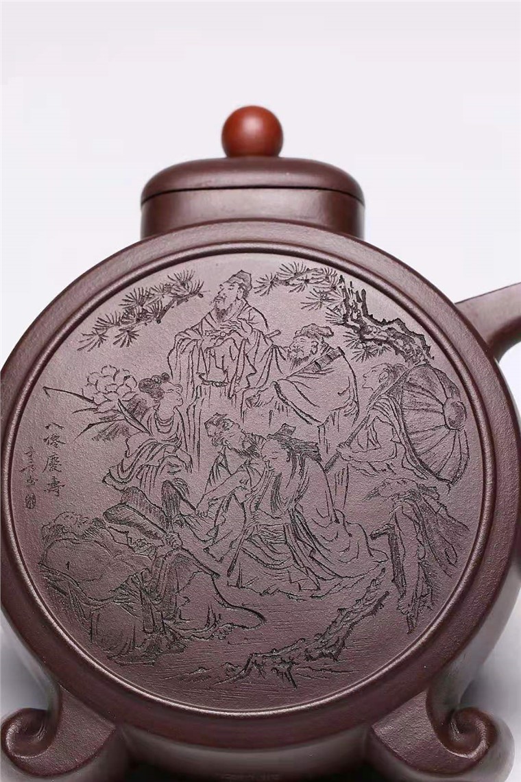 范秀芳作品 八仙祝寿图片