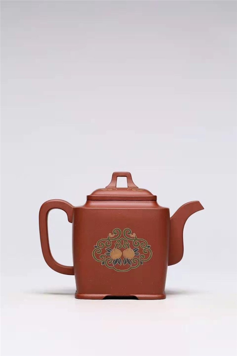 杨慧英作品 四方壶图片