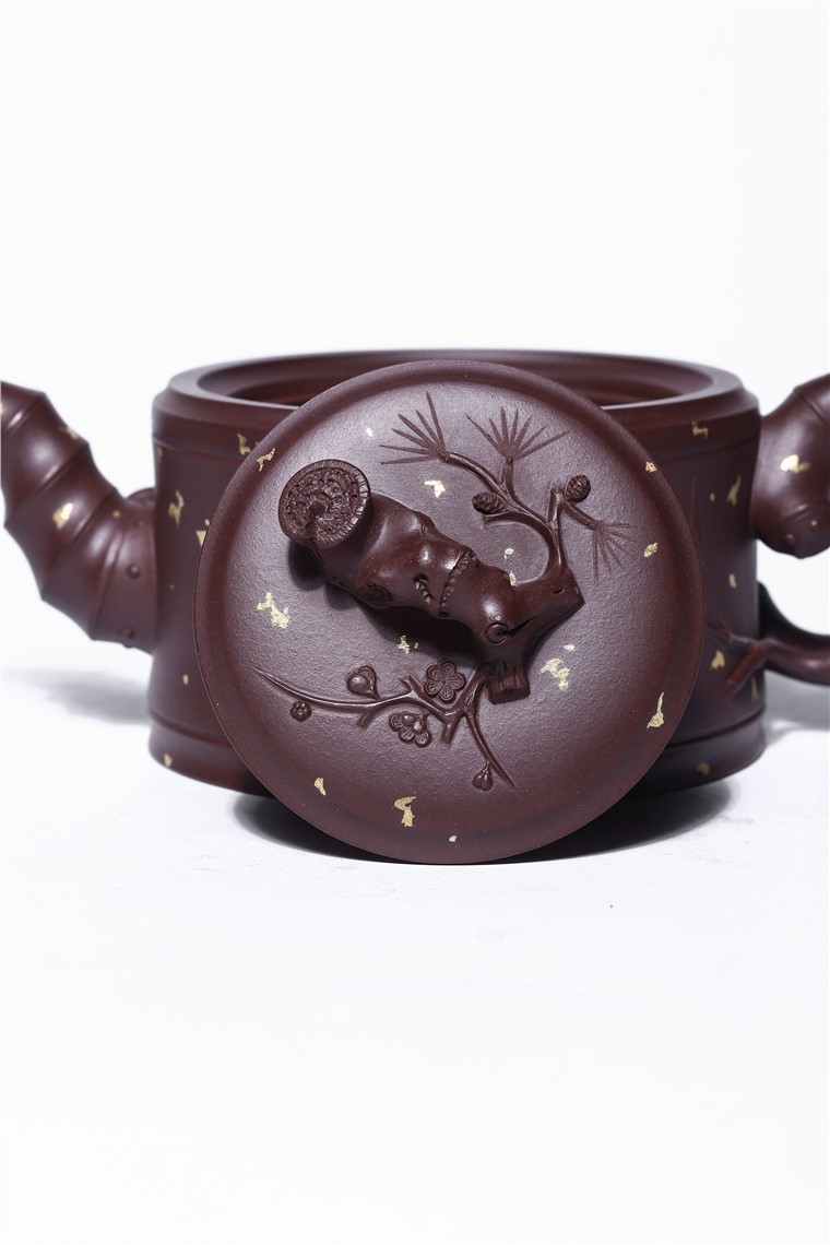 徐永君作品 洒金竹段图片