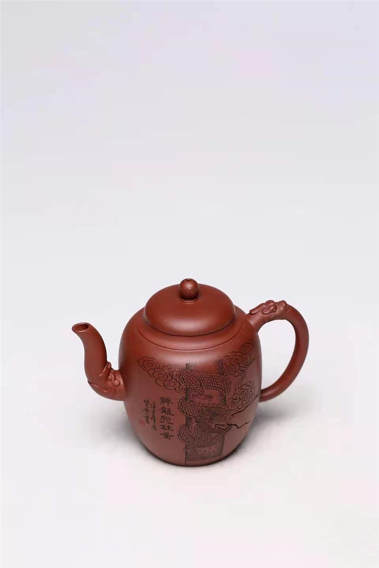 杨慧英作品 祥龙抱柱图片
