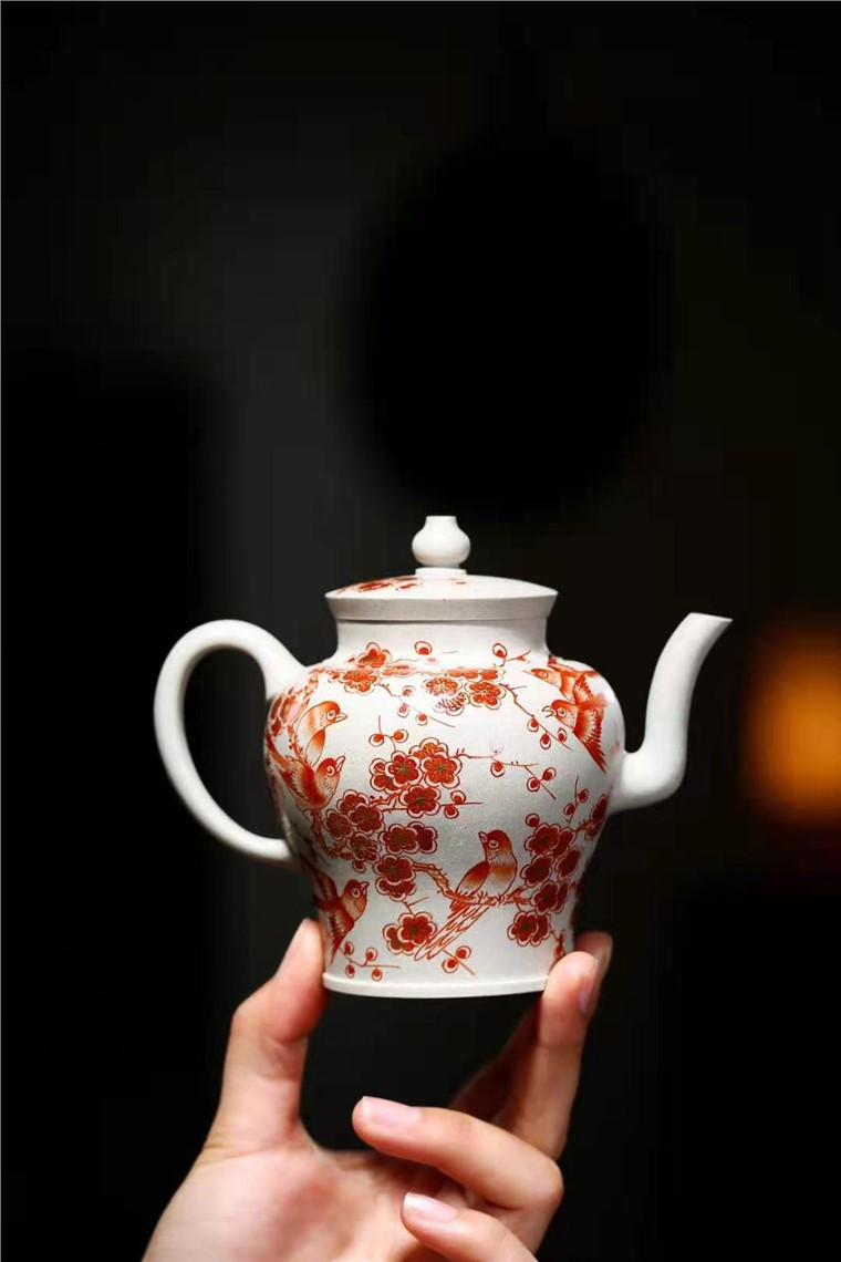 秦国萍作品 美人宫灯图片