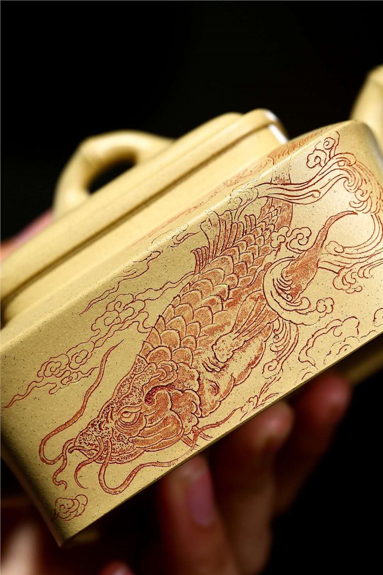 邹旭敏作品 腾云化龙图片