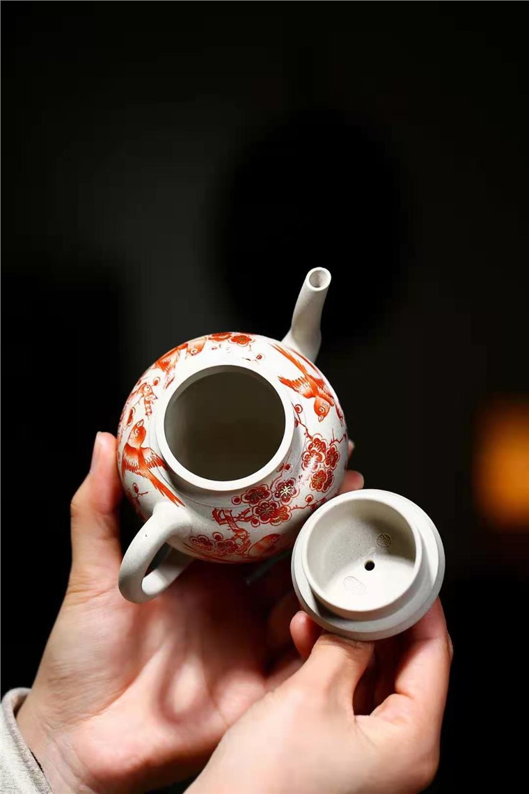 秦国萍作品 美人宫灯图片