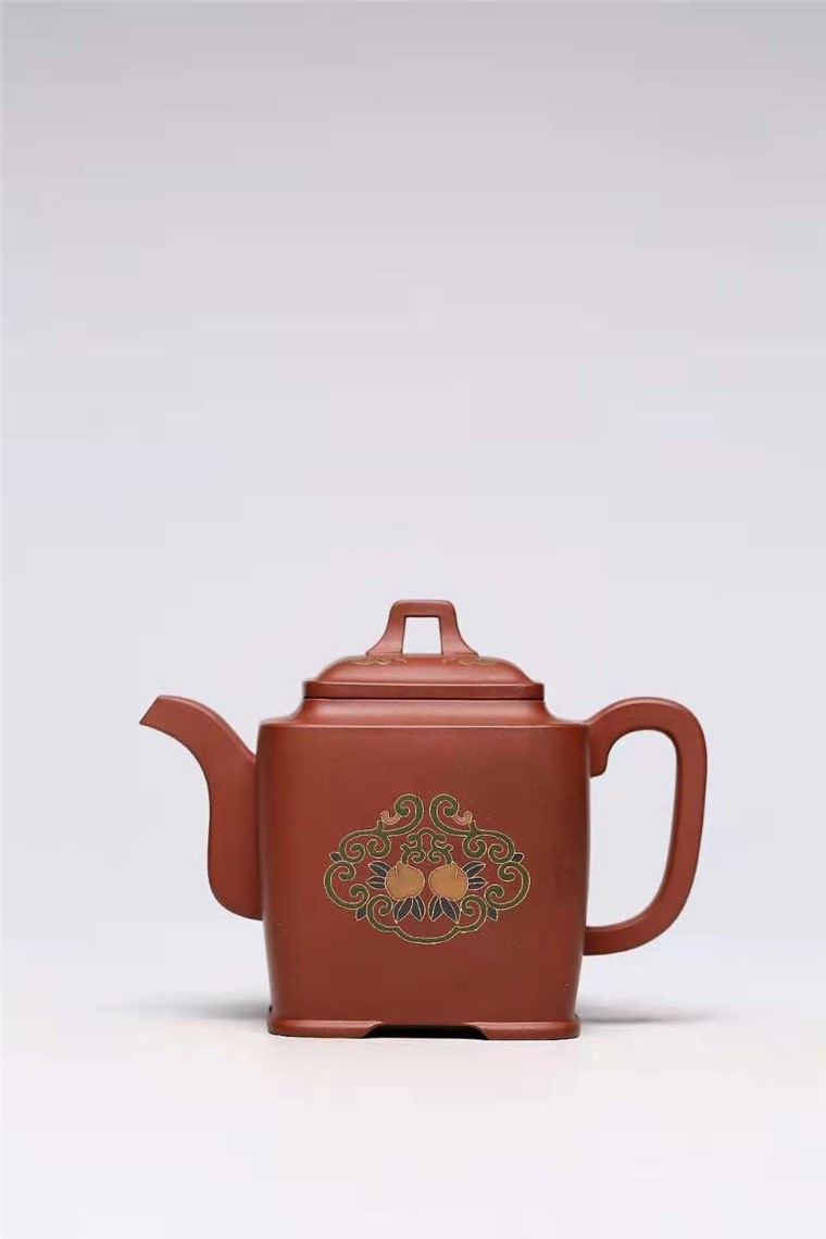 杨慧英作品 四方壶图片