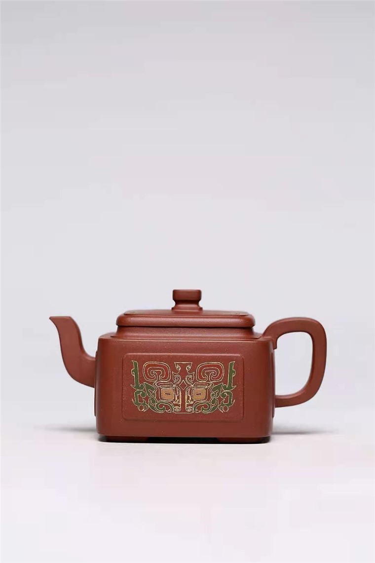 杨慧英作品 四方壶图片