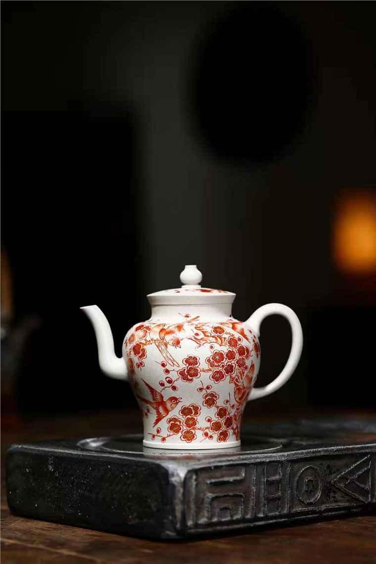 秦国萍作品 美人宫灯图片