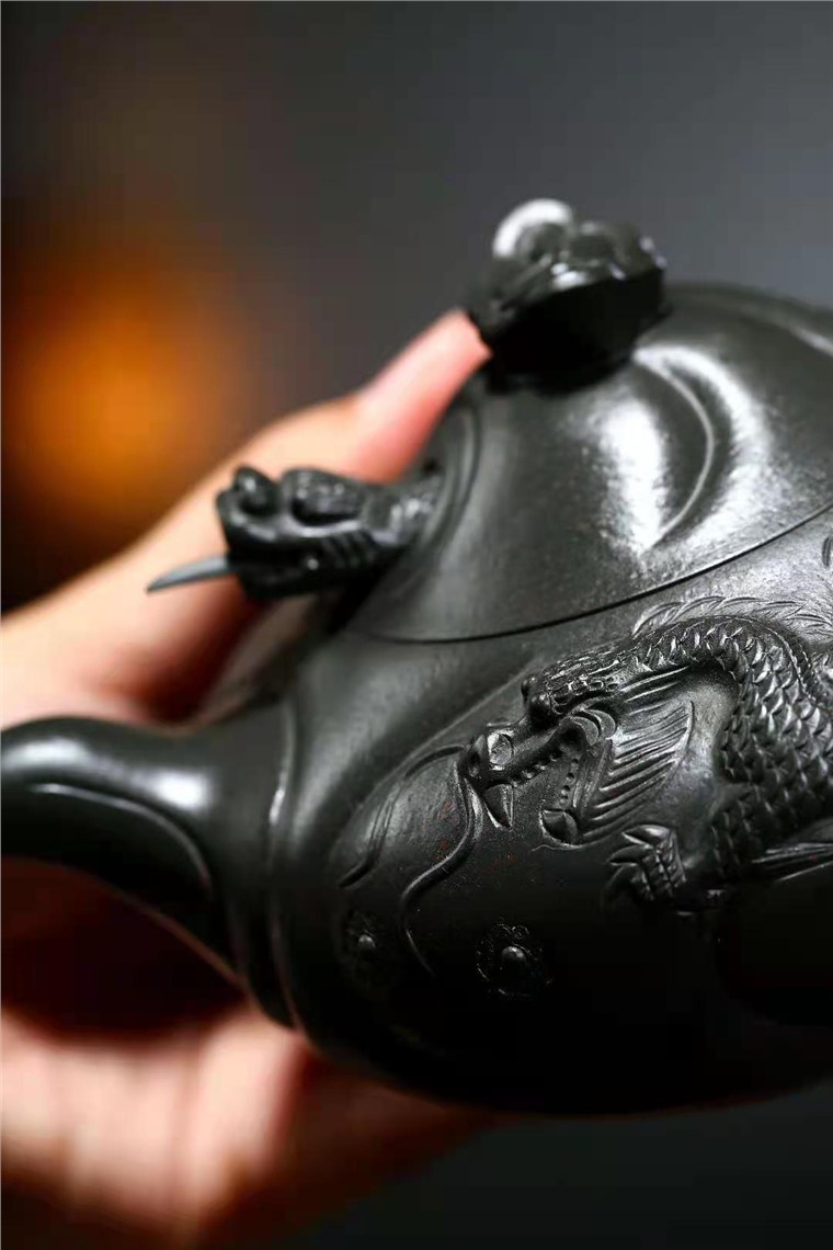 邹旭敏作品 鱼化龙图片