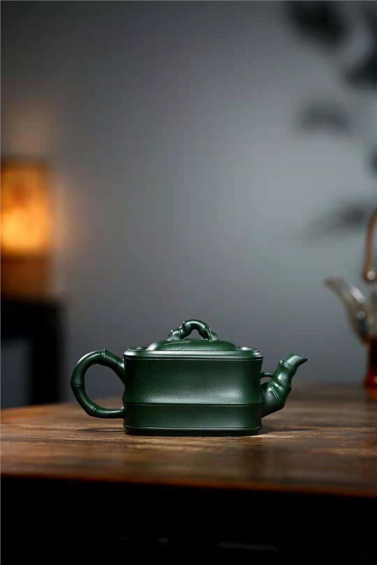 邹旭敏作品 四方竹段图片