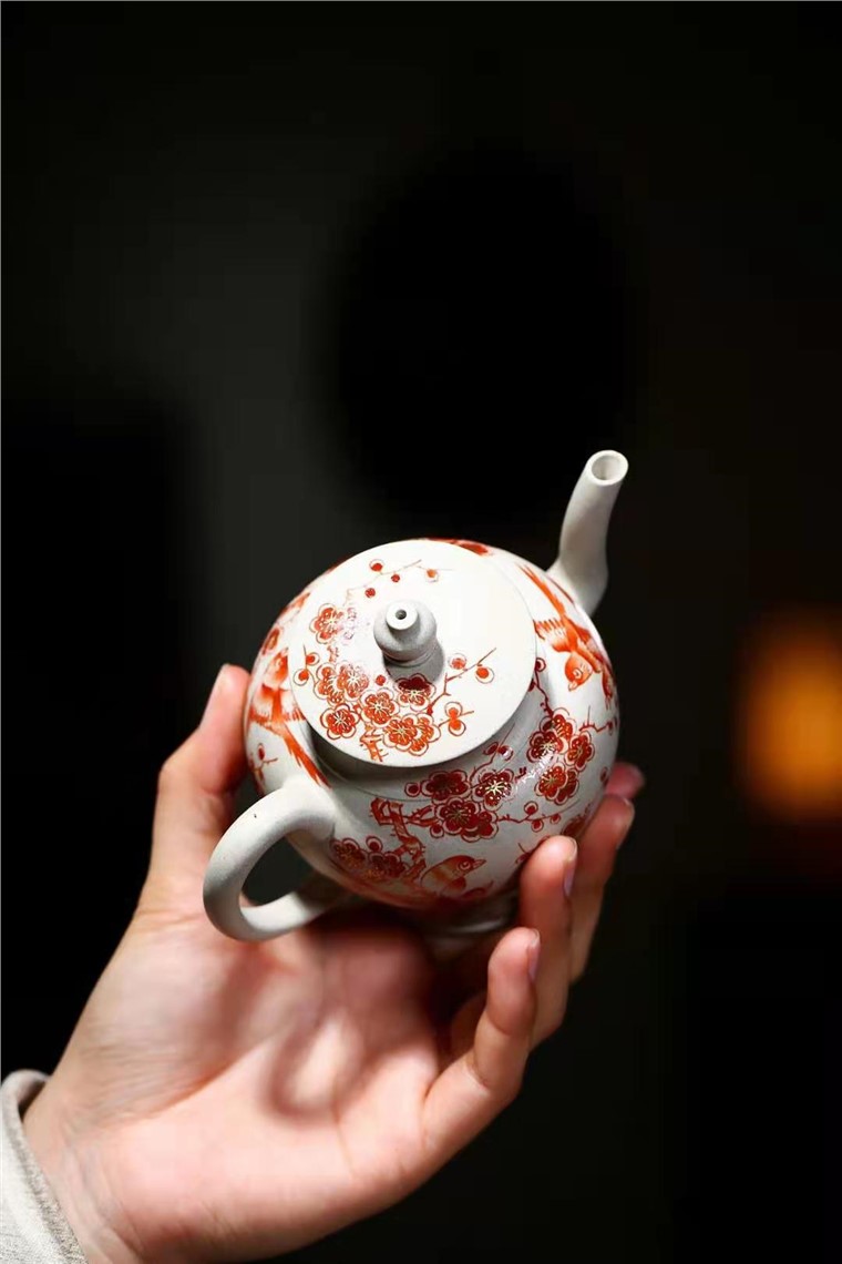 秦国萍作品 美人宫灯图片