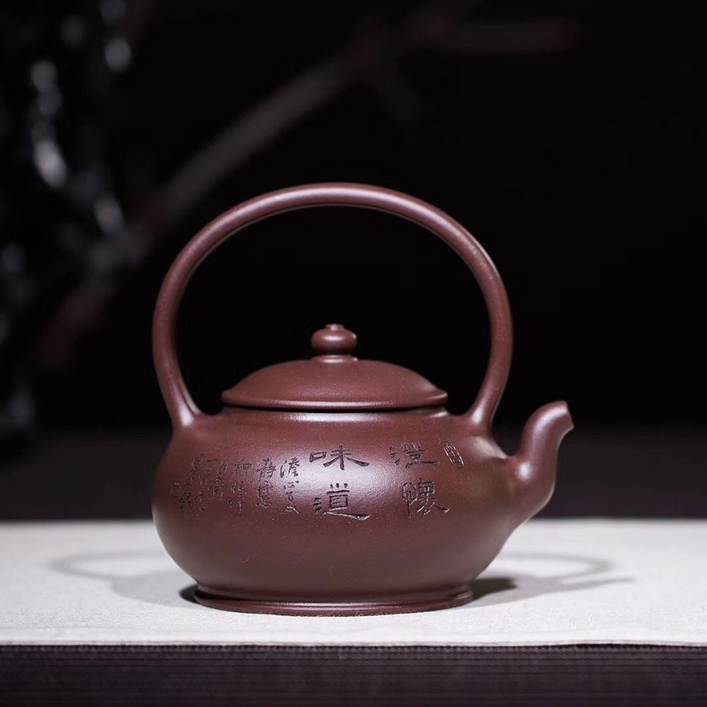 储国峰作品 圆润提梁