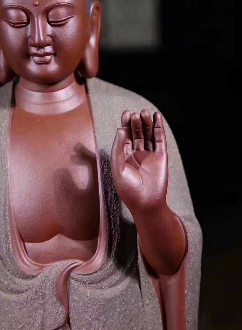 郑裕阳作品 接引佛