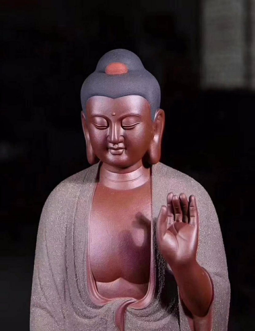 郑裕阳作品 接引佛