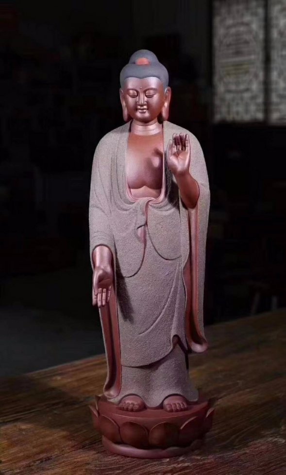 郑裕阳作品 接引佛