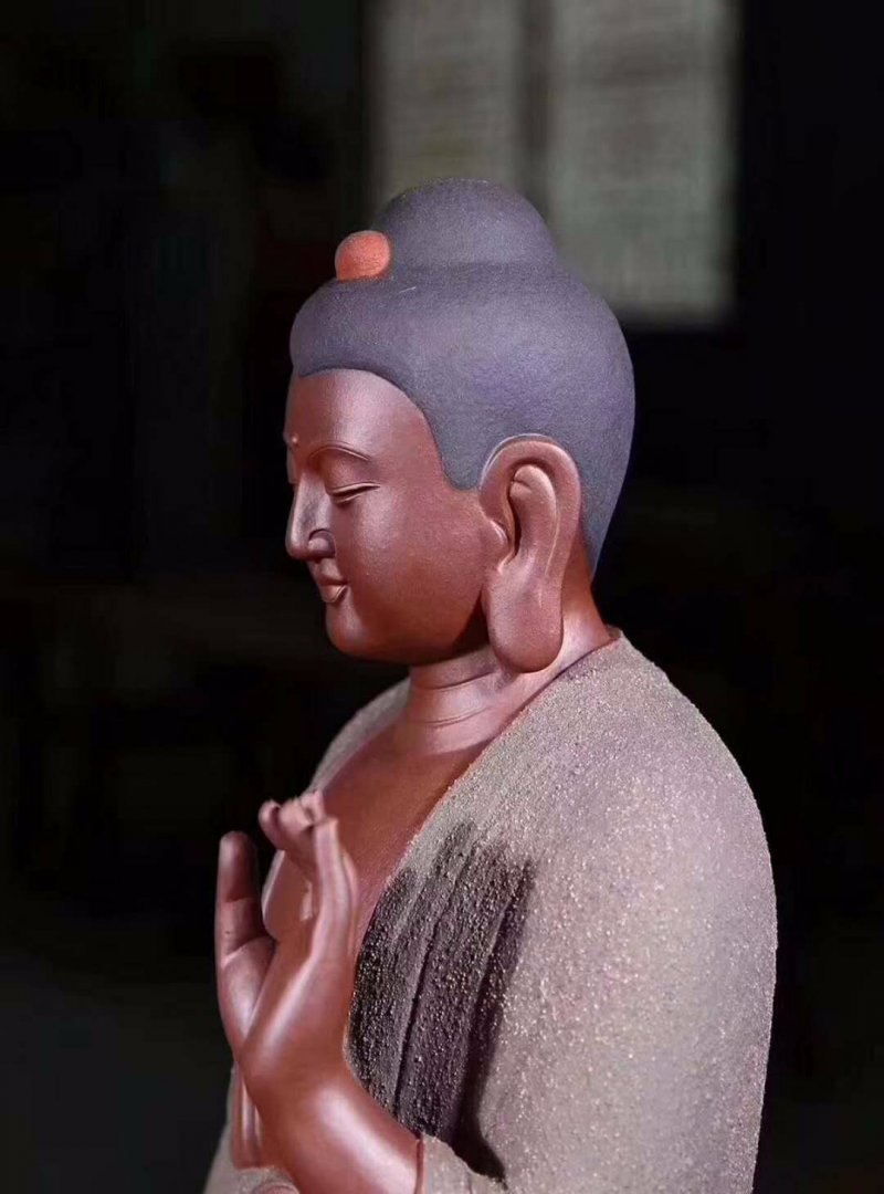 郑裕阳作品 接引佛