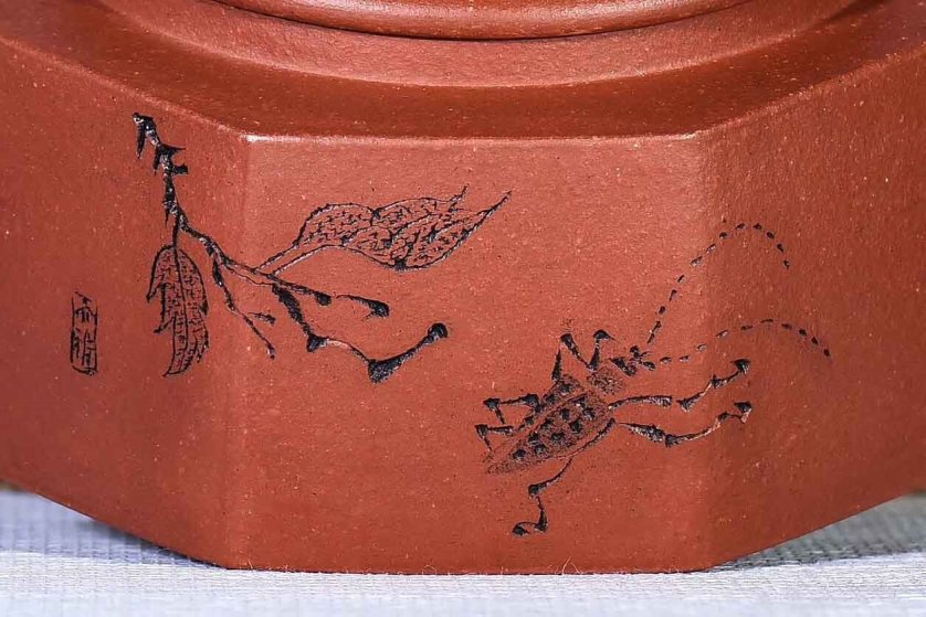 周国芳作品 六方井玉