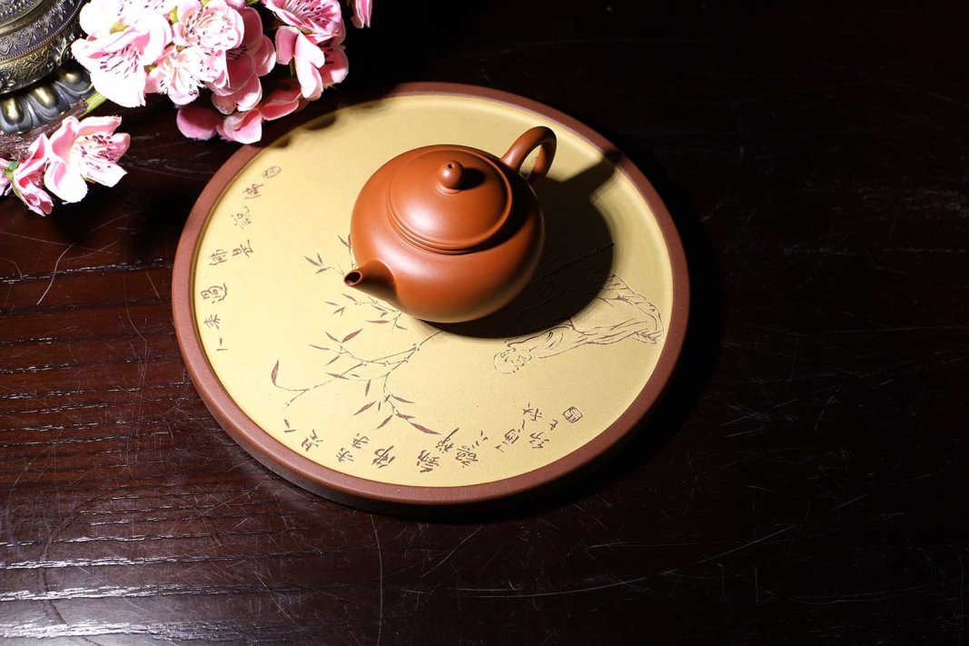 悠然紫砂作品 孟臣款水平
