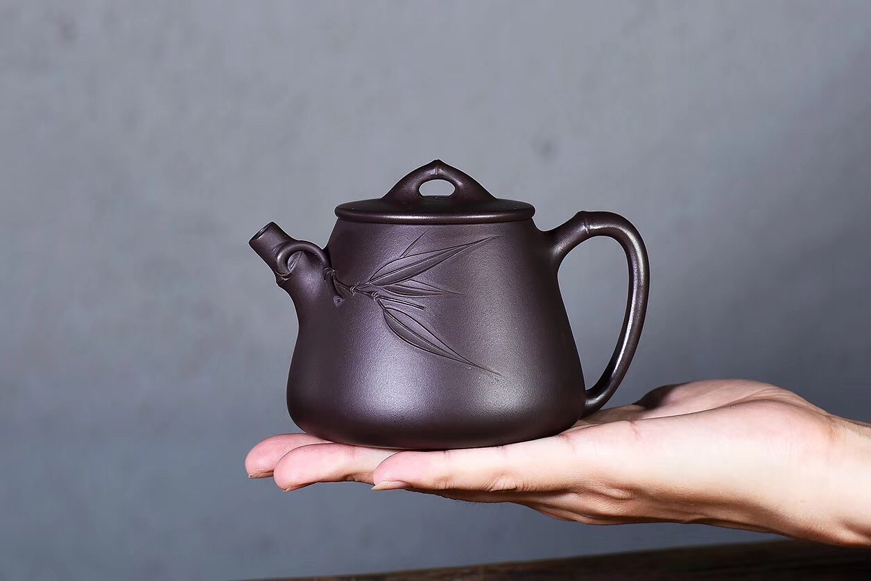 戚志君作品 竹节高瓢