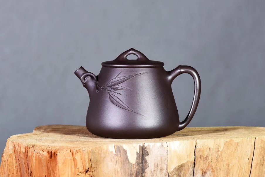 戚志君作品 竹节高瓢