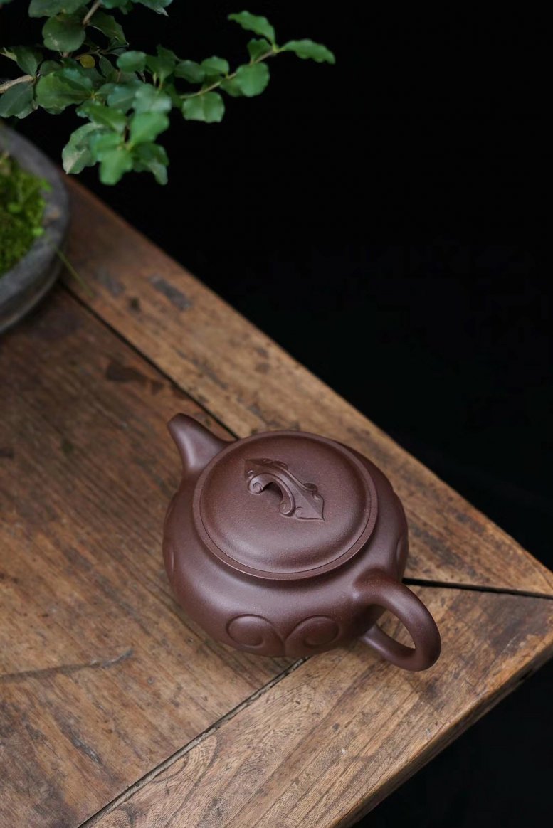 陈浩作品 仿古如意